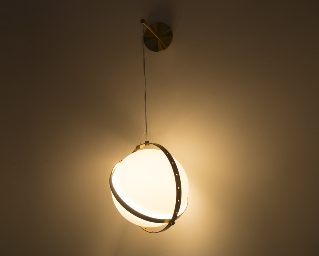 Бра настенное "Парящий шар" белое - изображение 3