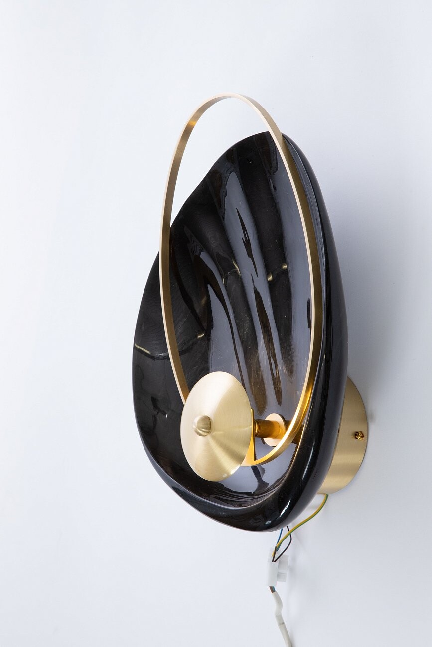 Бра светодиодное левостороннее "Ракушка черная" - изображение 4