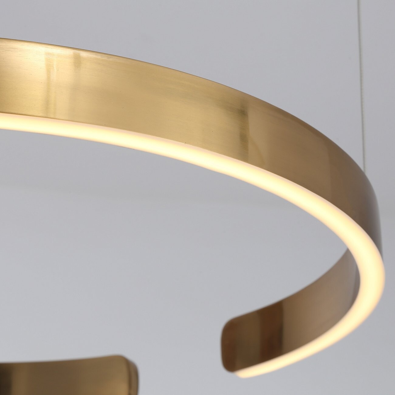 Подвесной светильник светодиодный 40 см "Разъем" фиксация А - изображение 2