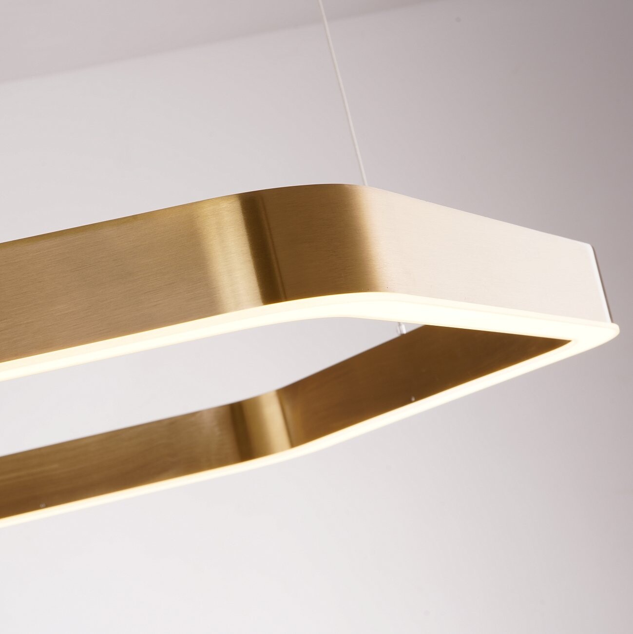 Подвесной светильник светодиодный 60 см "Гексагон" фиксация А - изображение 4