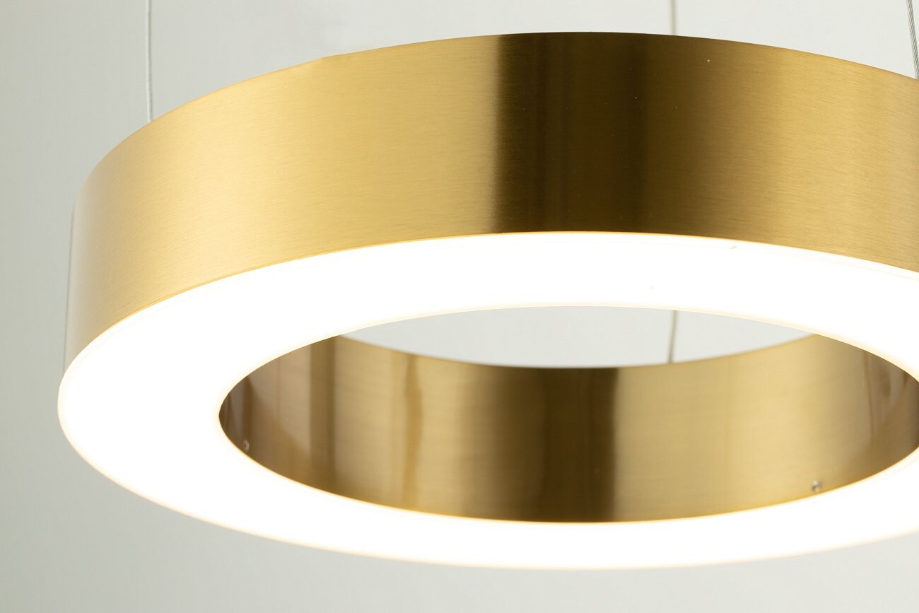 Подвесной светильник светодиодный "Кольцо" 90 см фиксация А - изображение 2