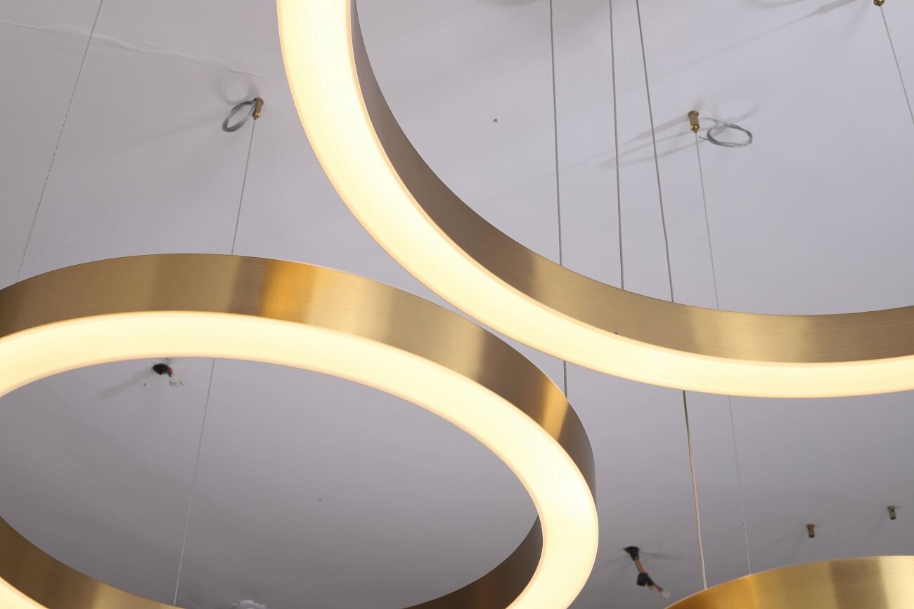 Подвесной светильник светодиодный "Кольцо" 50 см фиксация B - изображение 2