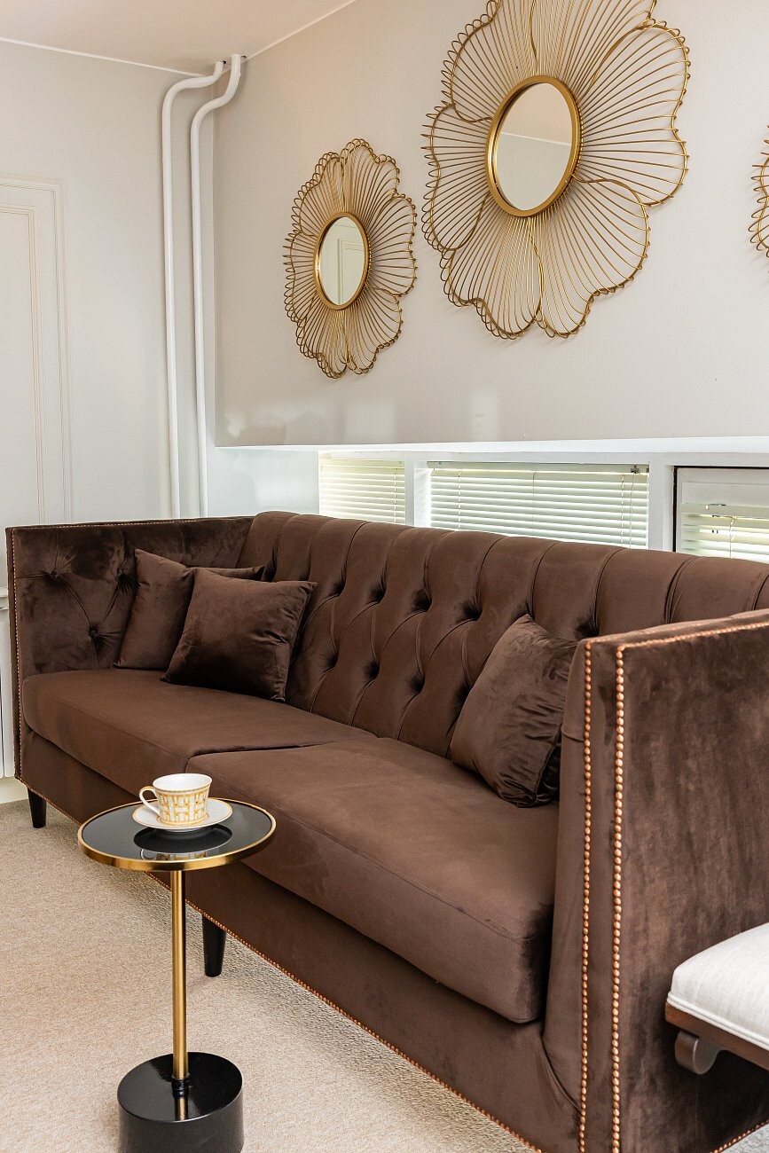 Диван Smog прямой коричневый - изображение 5