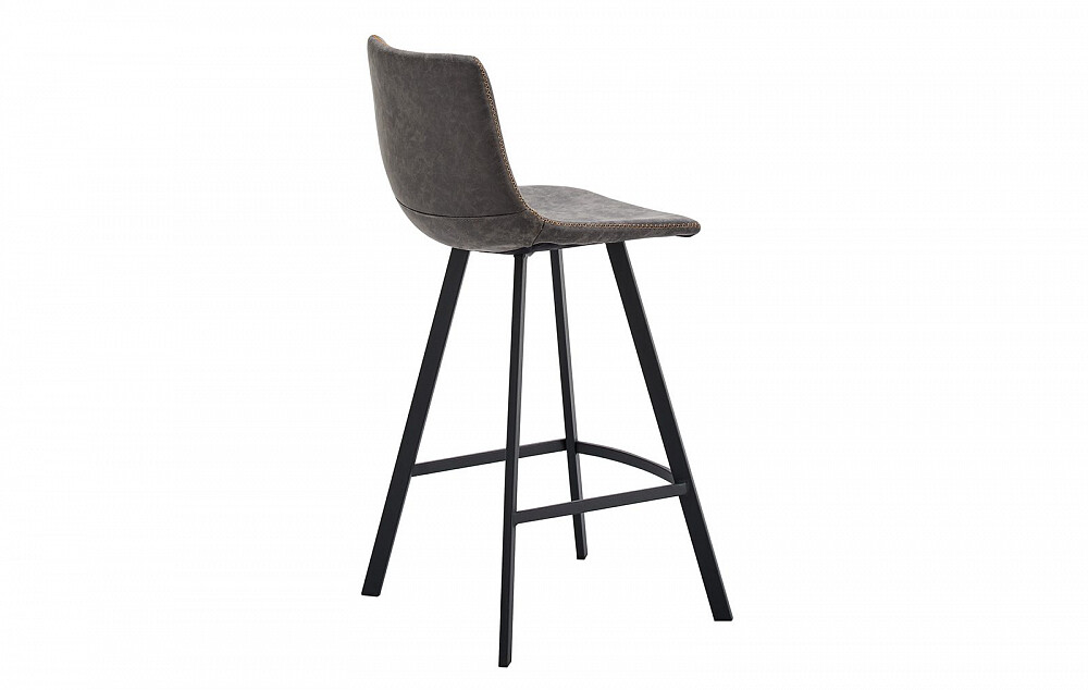 Полубарный стул со спинкой серый CQ-8307A-6 -  за 8100 руб в .