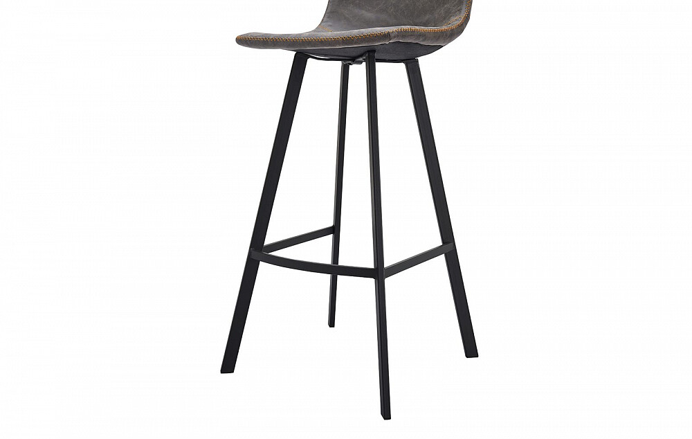 Полубарный стул со спинкой серый CQ-8307A-6 -  за 8100 руб в .