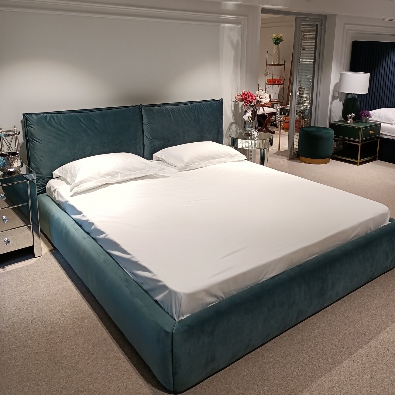 Кровать Bubble 180х200 зеленая Bubble - изображение 3