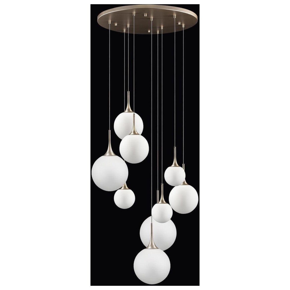 Люстра подвесная шампань, белый Globo 813093 - изображение 3