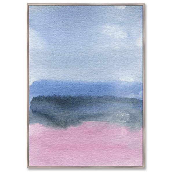 Репродукция картины на холсте 75х105 см Early spring sky - изображение 1