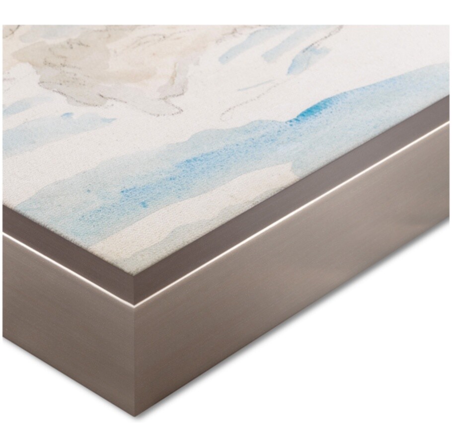 Репродукция картины на холсте 75х105 см Early spring sky - изображение 4