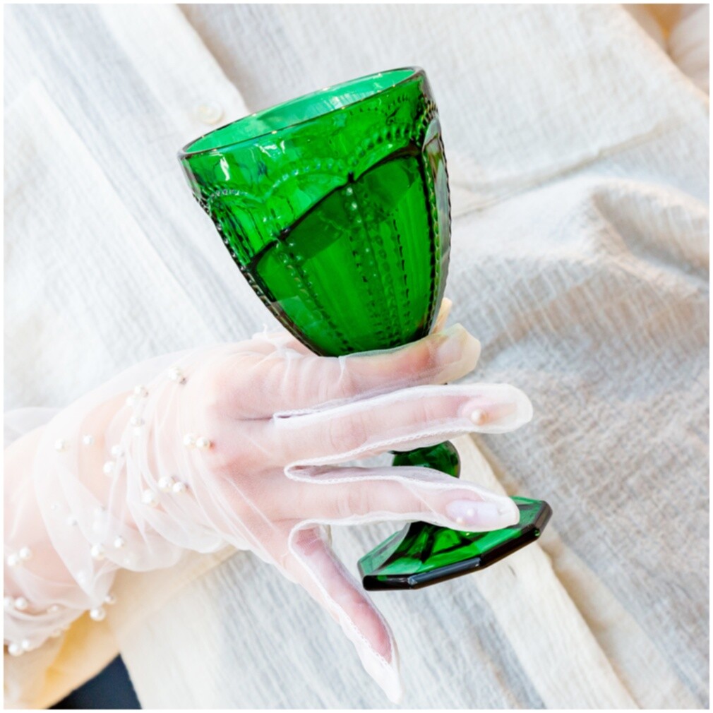 Набор бокалов из 6 штук стеклянный изумрудный «Меркури» - изображение 10