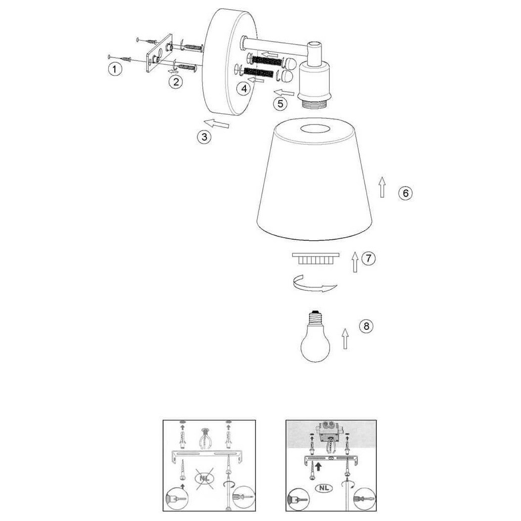 Бра прозрачный Vitri 71265-01-17 - изображение 3