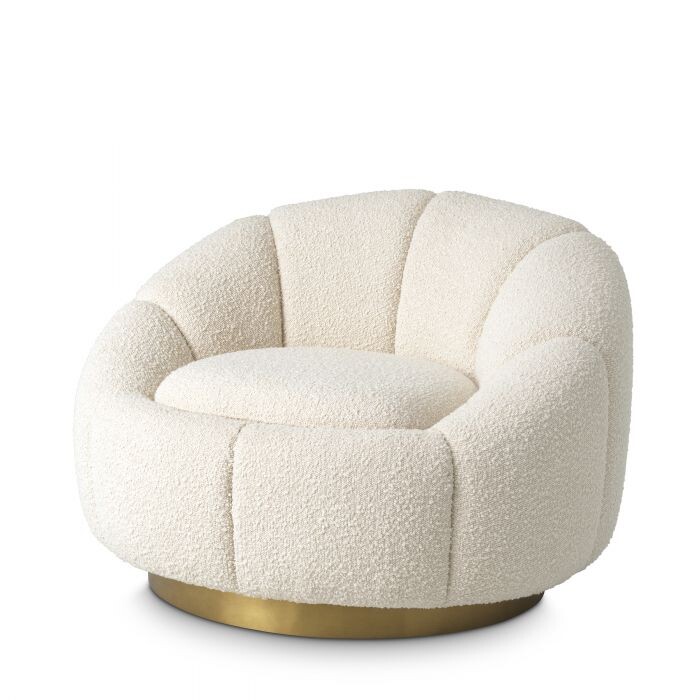 Imger. Кресло Eichholtz Swivel. Кресло boucle Armchair. Кресло круглое букле. Кресло букле белое Россия.