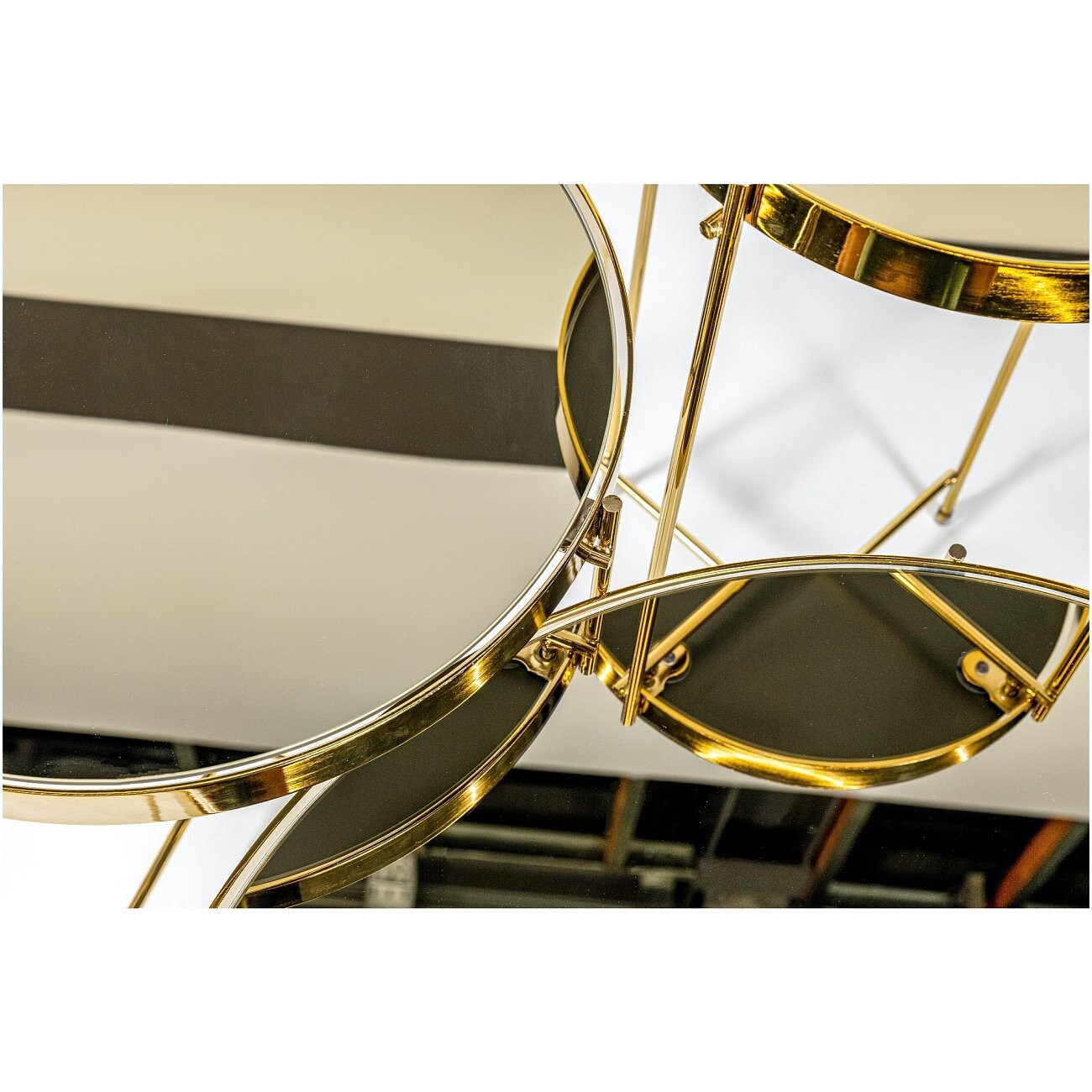 Приставной столик золотой 38х63 см Gatsby L Gold MH05-M504-10 - изображение 5