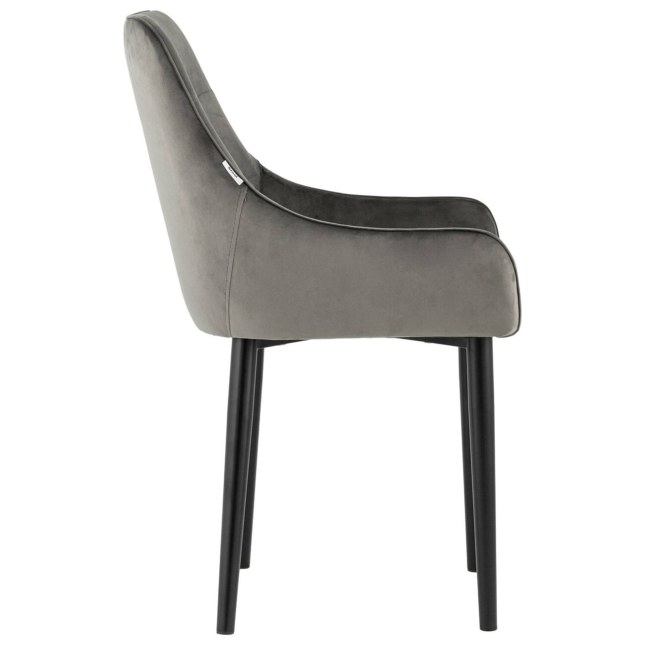 Кухонный стул мягкий темно-серый "Джоан" - изображение 3