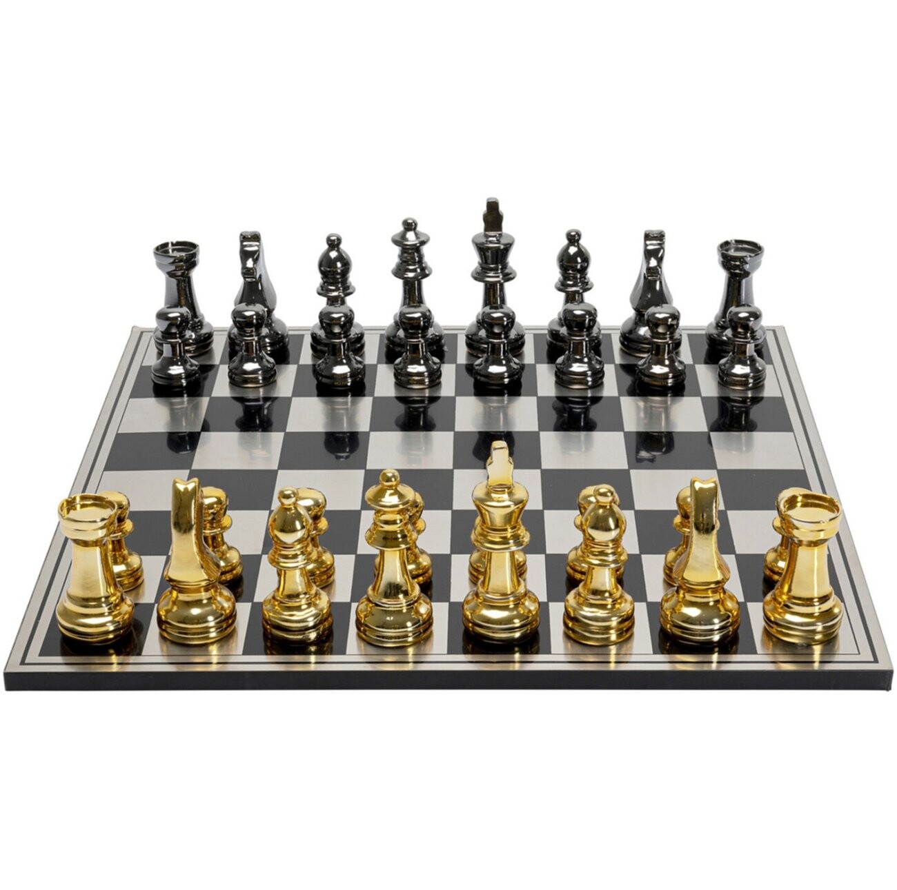 Шахматы золото, черные Chess - купить за 51534 руб в интернет-магазине  DG-Home