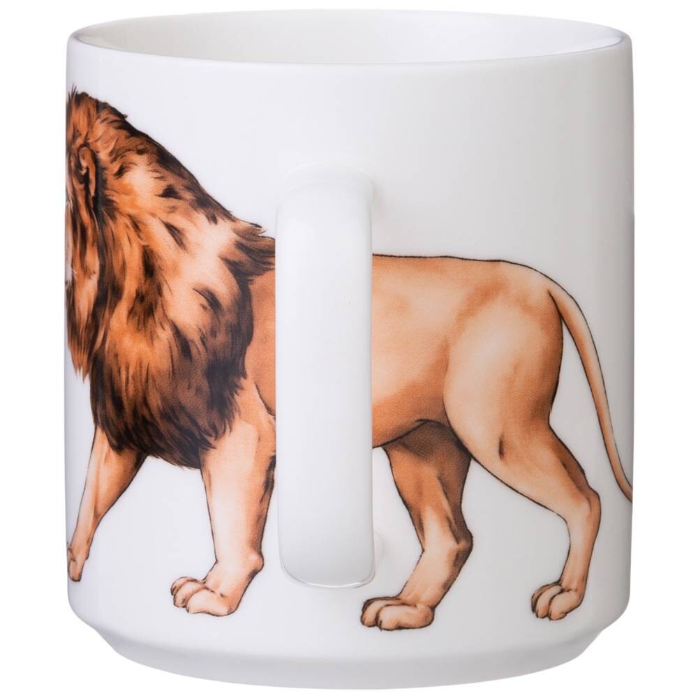 400 лев. Посуда с животными. Lefard animal World collection Кружка. Кружка 590мл. Lefard кофейная чашка со львом