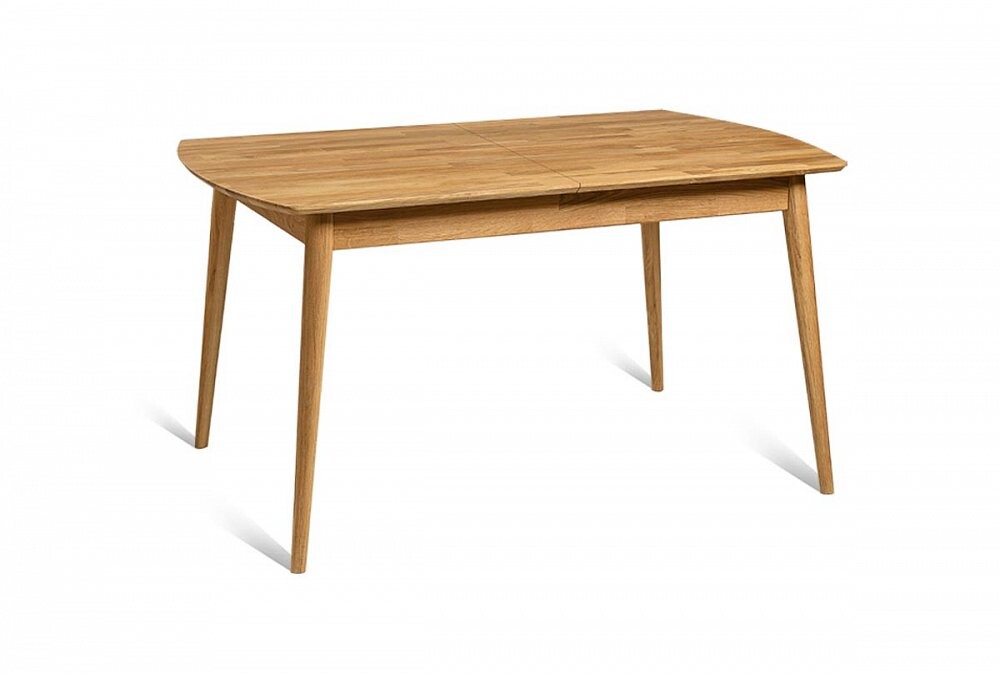 Обеденный стол деревянный раскладной светло-коричневый 170-210 см "Ирвинг"
