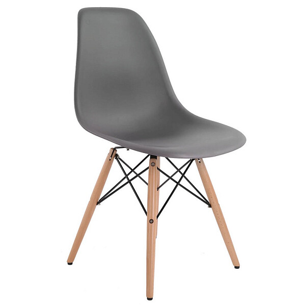 Стул деревянный PC-015 серый (eames style) - изображение 1