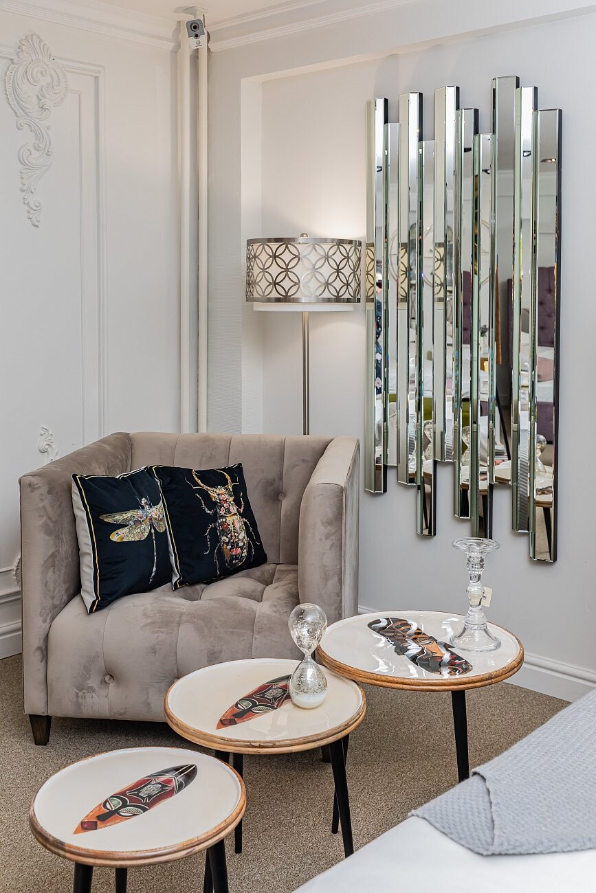 Кресло с мягкими подлокотниками бежевое Nara - изображение 2