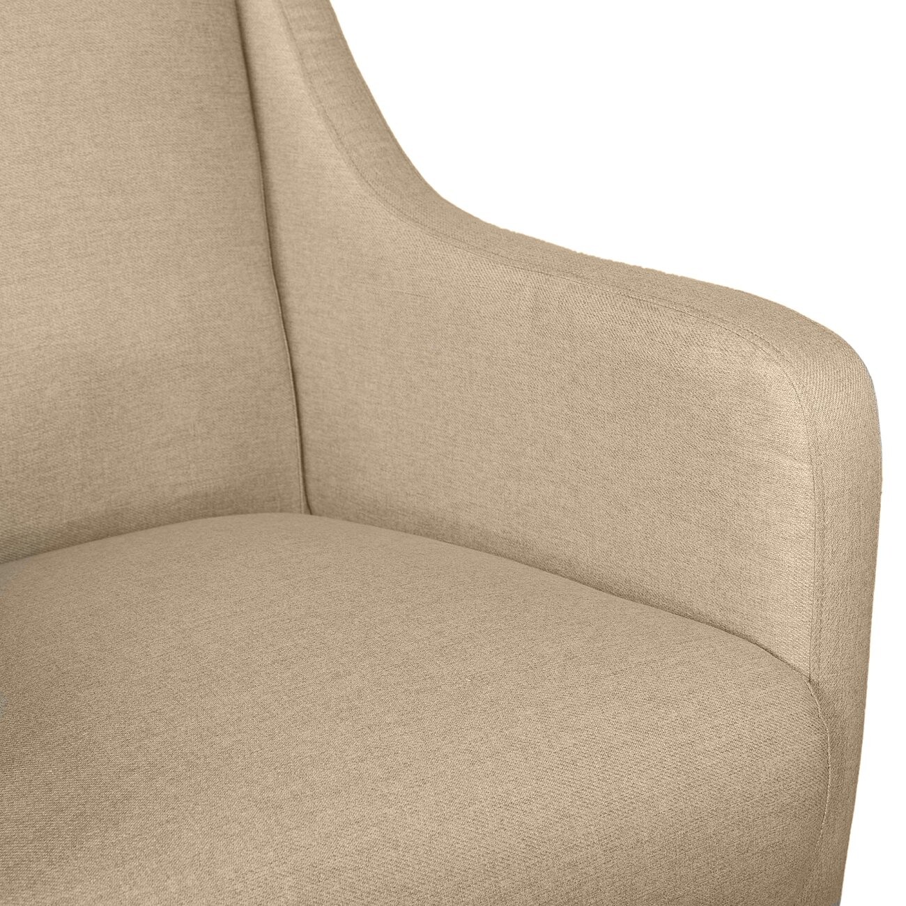 Кресло с мягкими подлокотниками бежевое Jane Austen - изображение 5