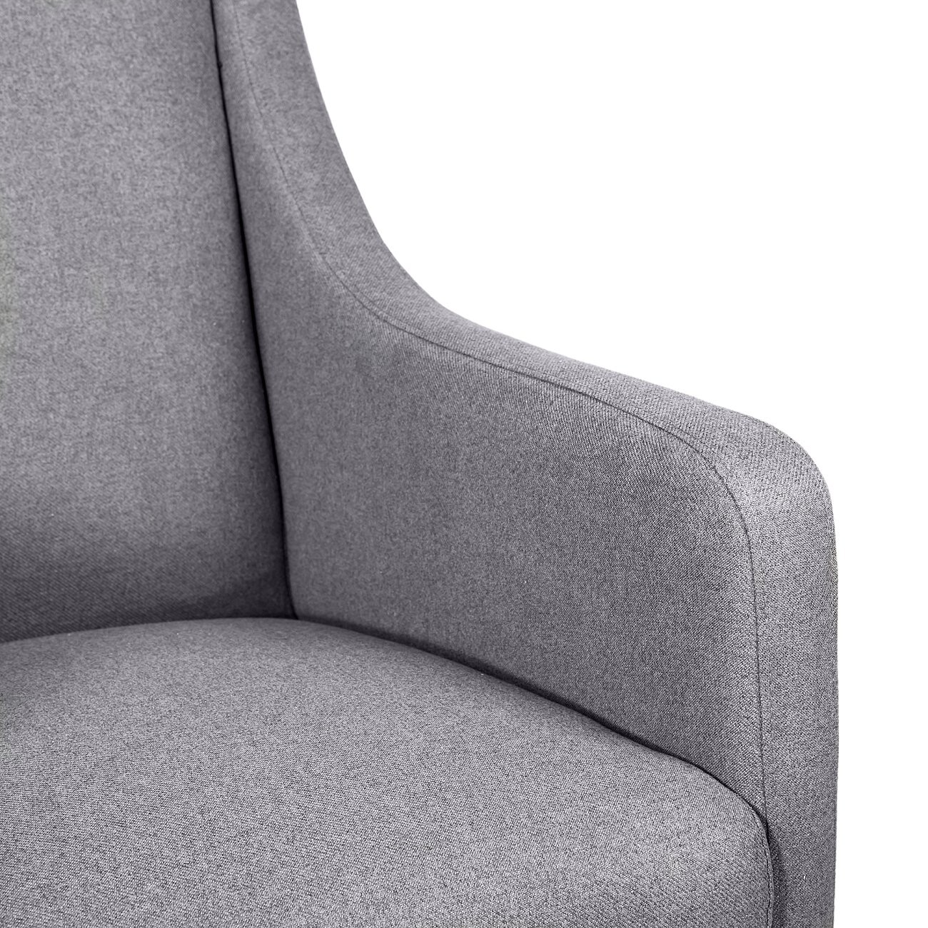 Кресло каминное серое Jane Austen - изображение 6