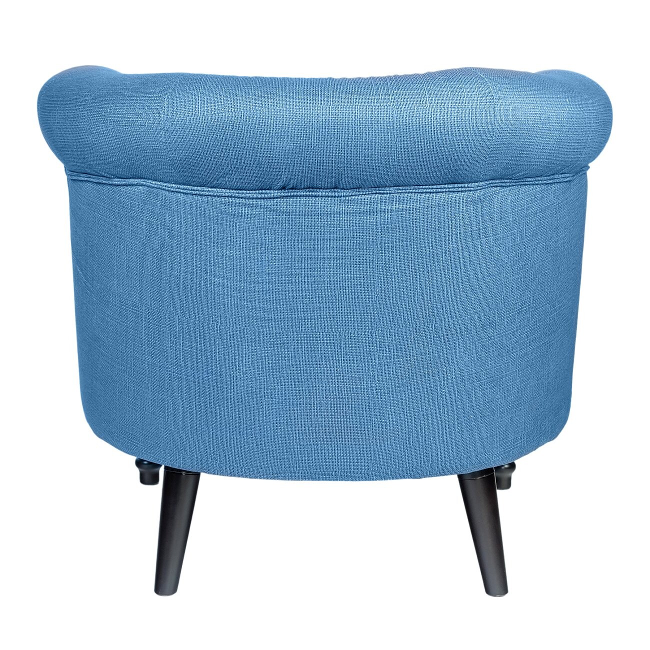 Кресло маленькое с низкой спинкой светло-синее Charlotte Bronte - изображение 5