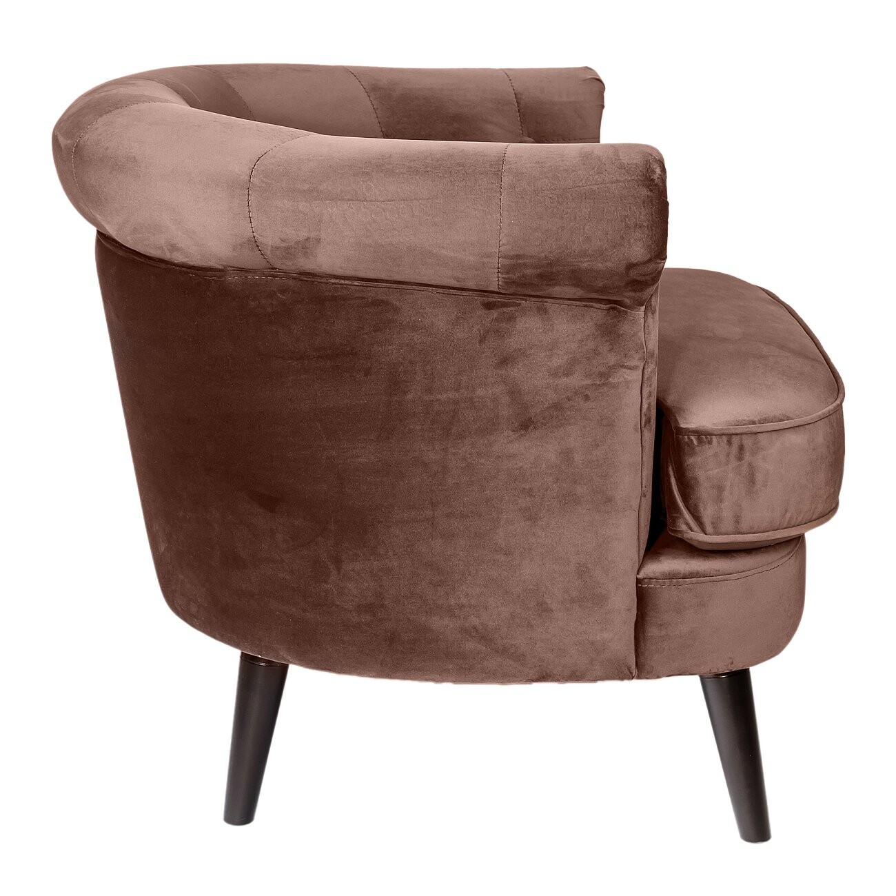 Кресло мягкое коричневое William Thackeray - изображение 4
