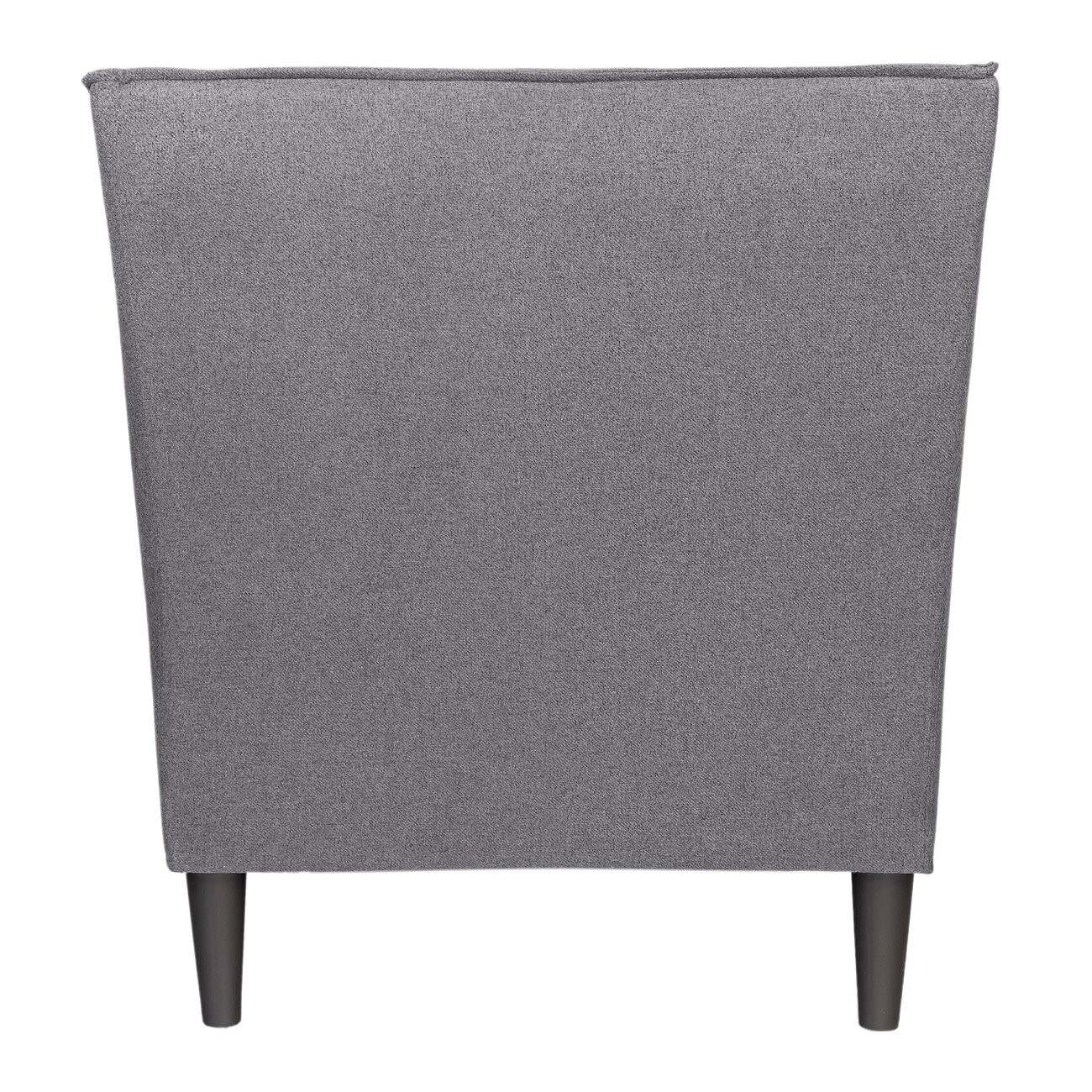 Кресло серое с гнутыми подлокотниками Gordon Byron - изображение 5