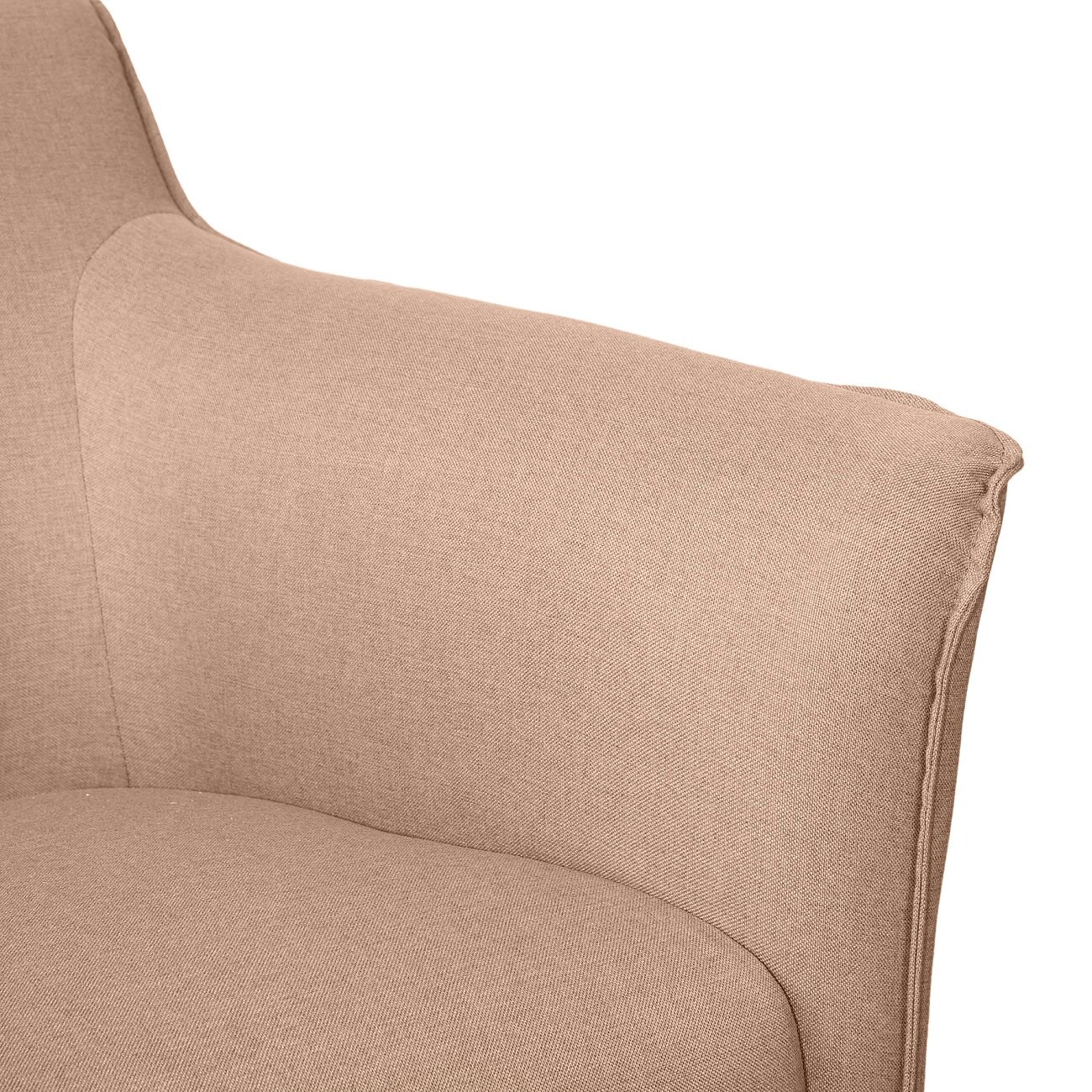 Кресло с мягкими подлокотниками бежевое Gordon Byron - изображение 6