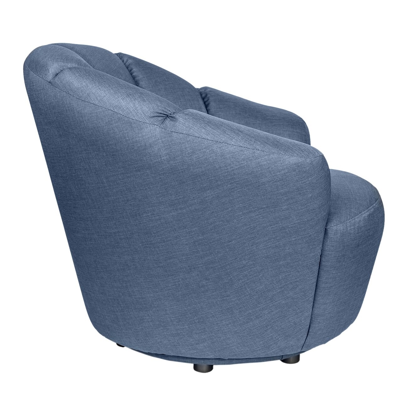 Кресло мягкое синее John Fowles - изображение 4