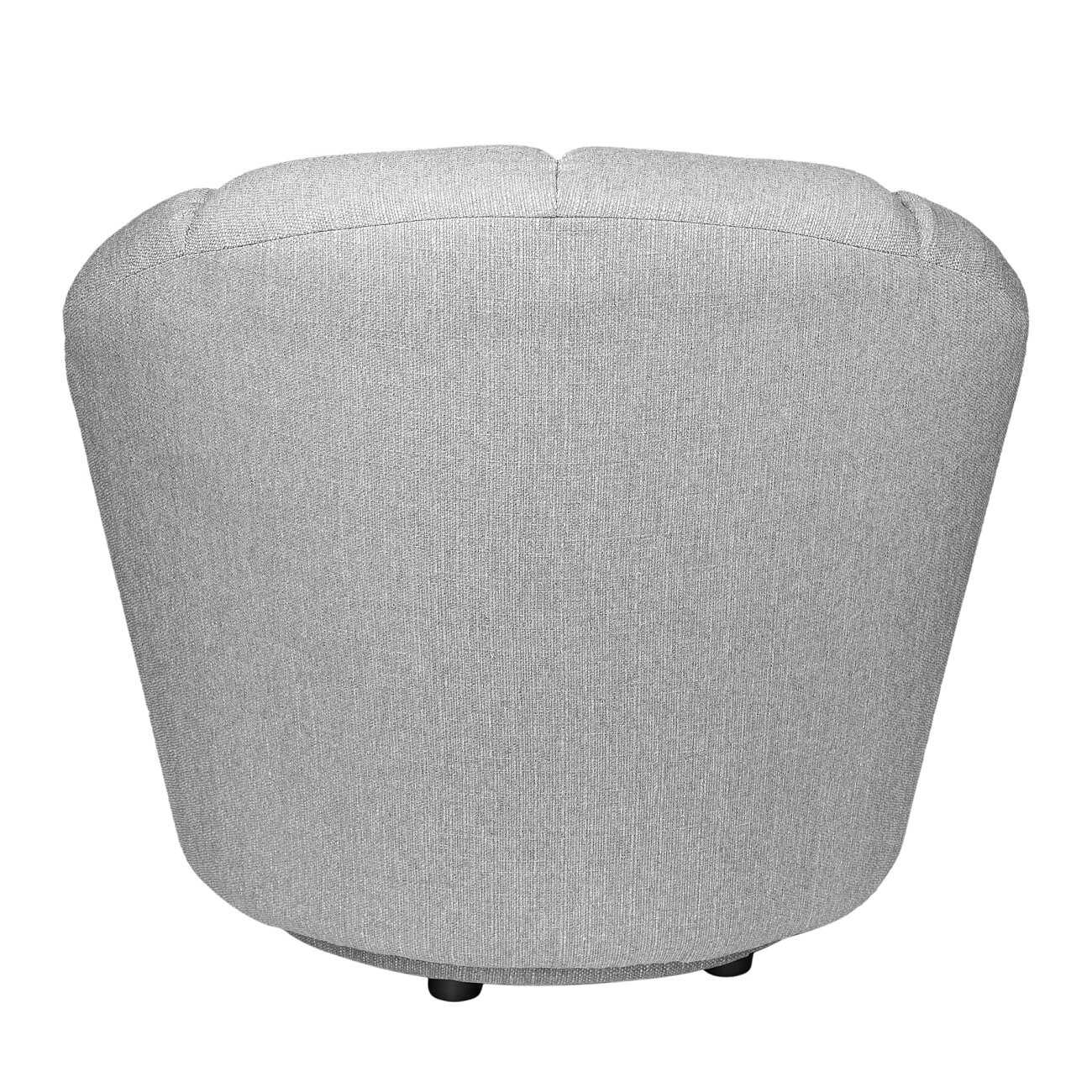 Кресло с мягкими подлокотниками серое John Fowles - изображение 4