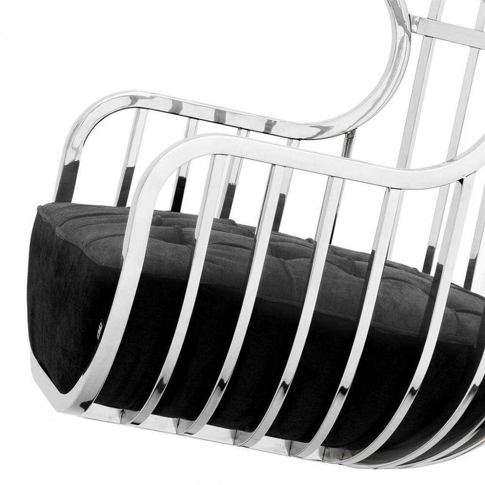 Подвесное кресло хром La Jolla от Eichholtz