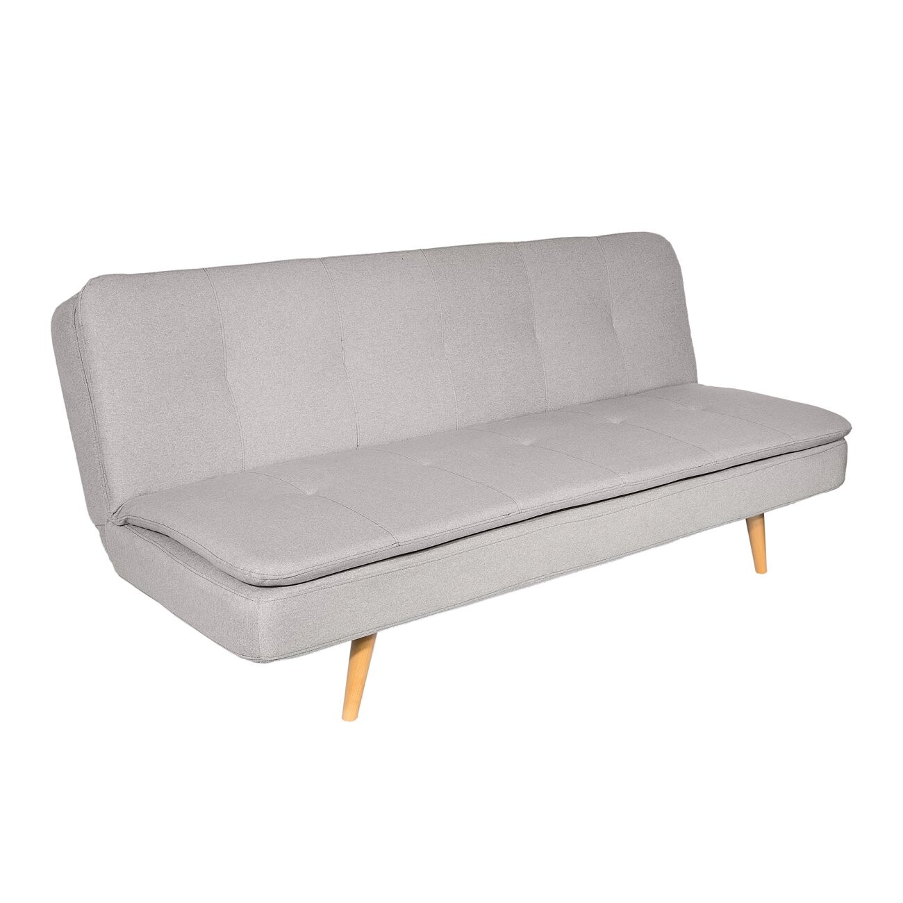 Диван-кровать Dylan Moran раскладной прямой светло-серый - изображение 3