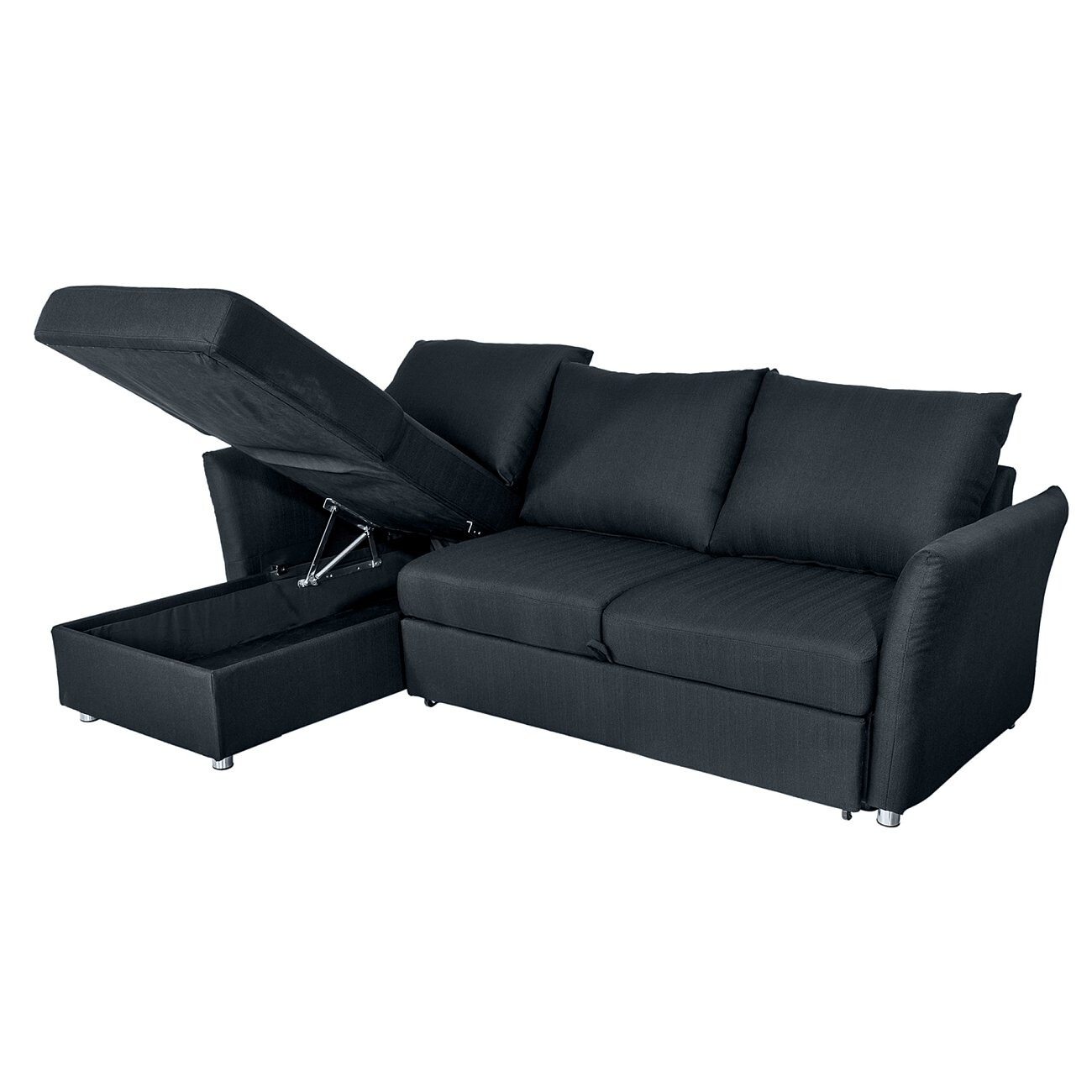 Диван-кровать William Shakespeare угловой темно-серый - изображение 6