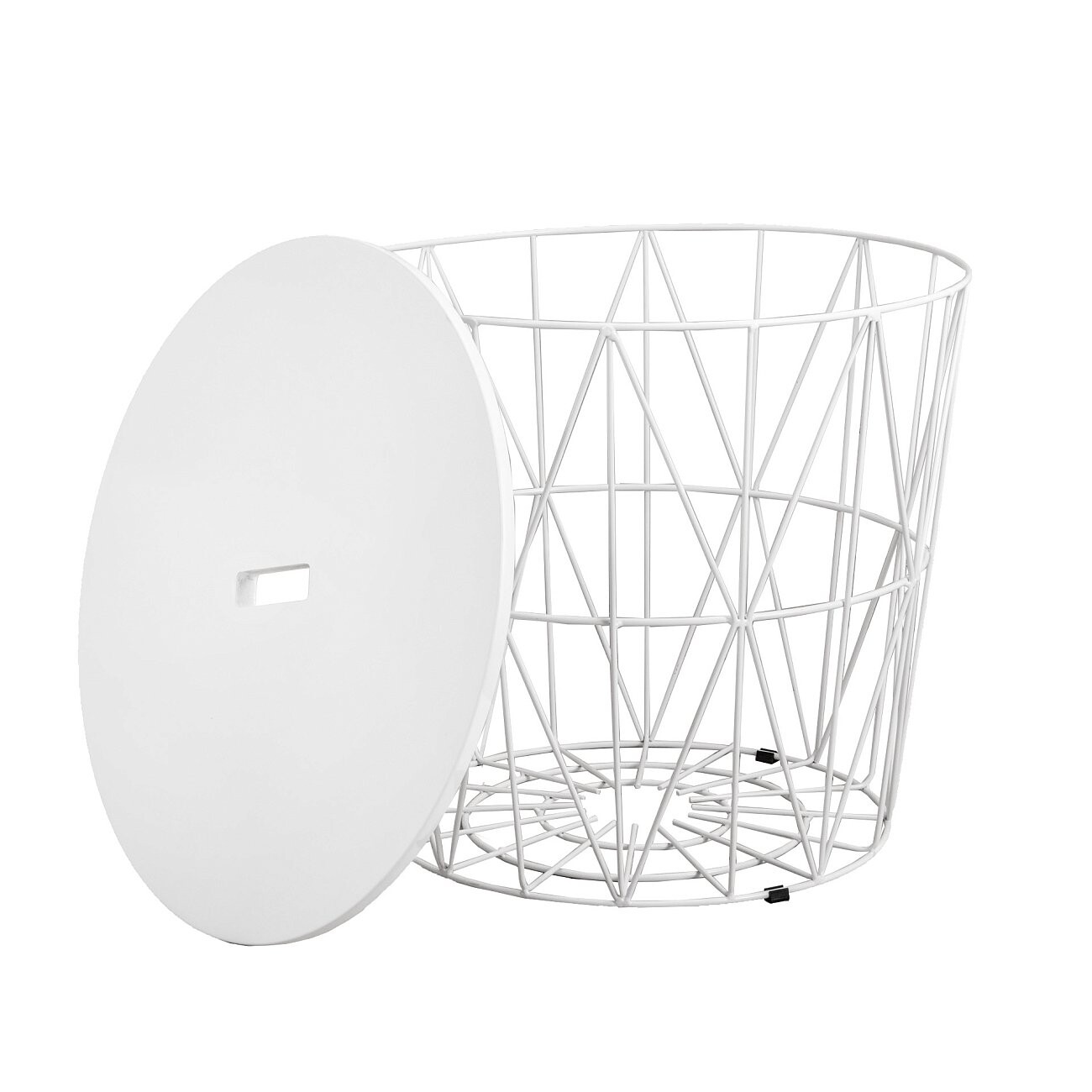 Журнальный столик круглый белый Jumbo - изображение 2