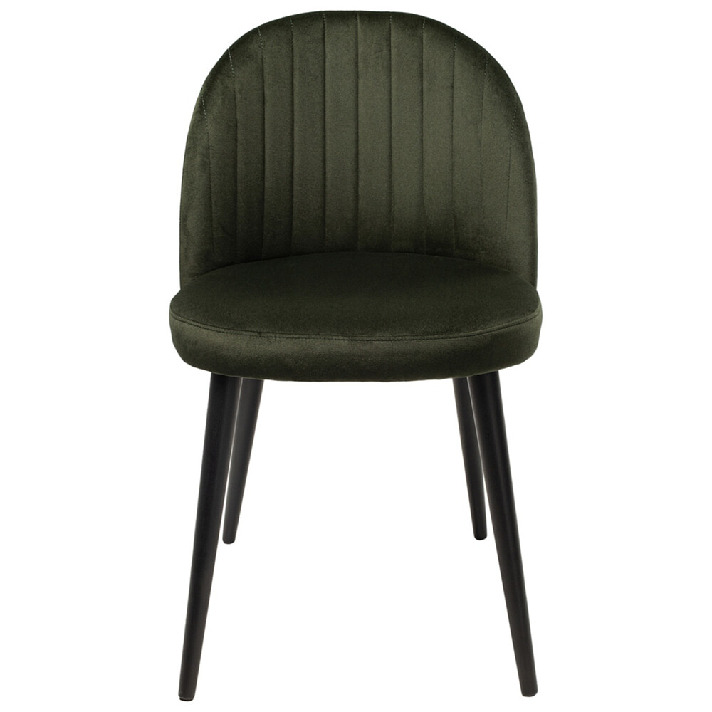 Черно зеленый стул после активированного угля