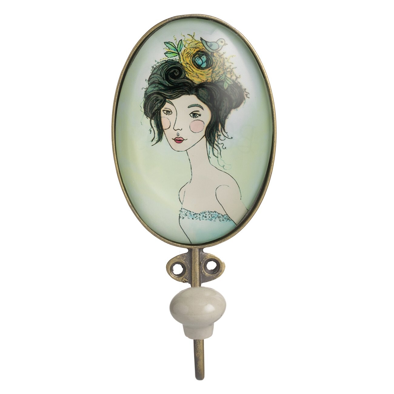 Настенный крючок Cindy Glass Girl - изображение 2