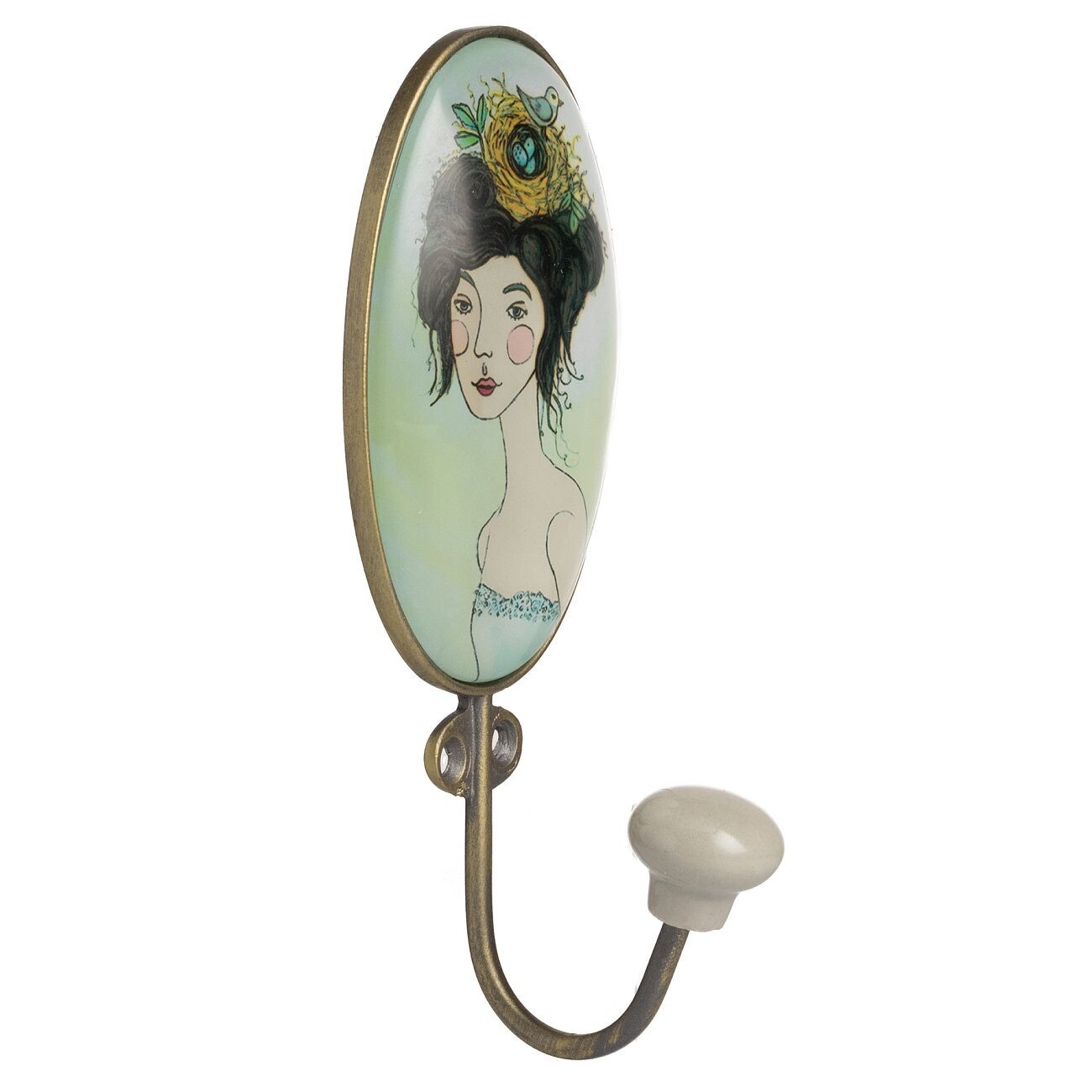 Настенный крючок Cindy Glass Girl - изображение 3