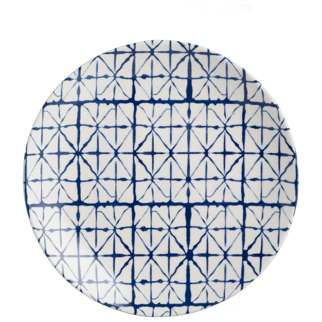 Тарелка в морском стиле в клетку - изображение 2
