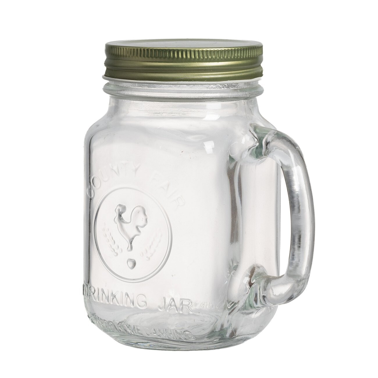Кружка с крышкой Bormioli Rocco Drinking Jar - изображение 3