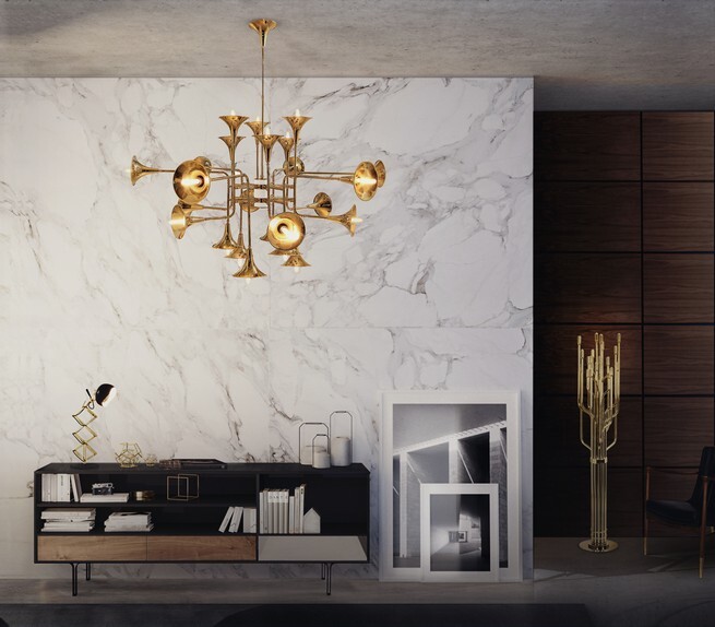 Подвесной светильник рожковый "Золотой горн" - изображение 3