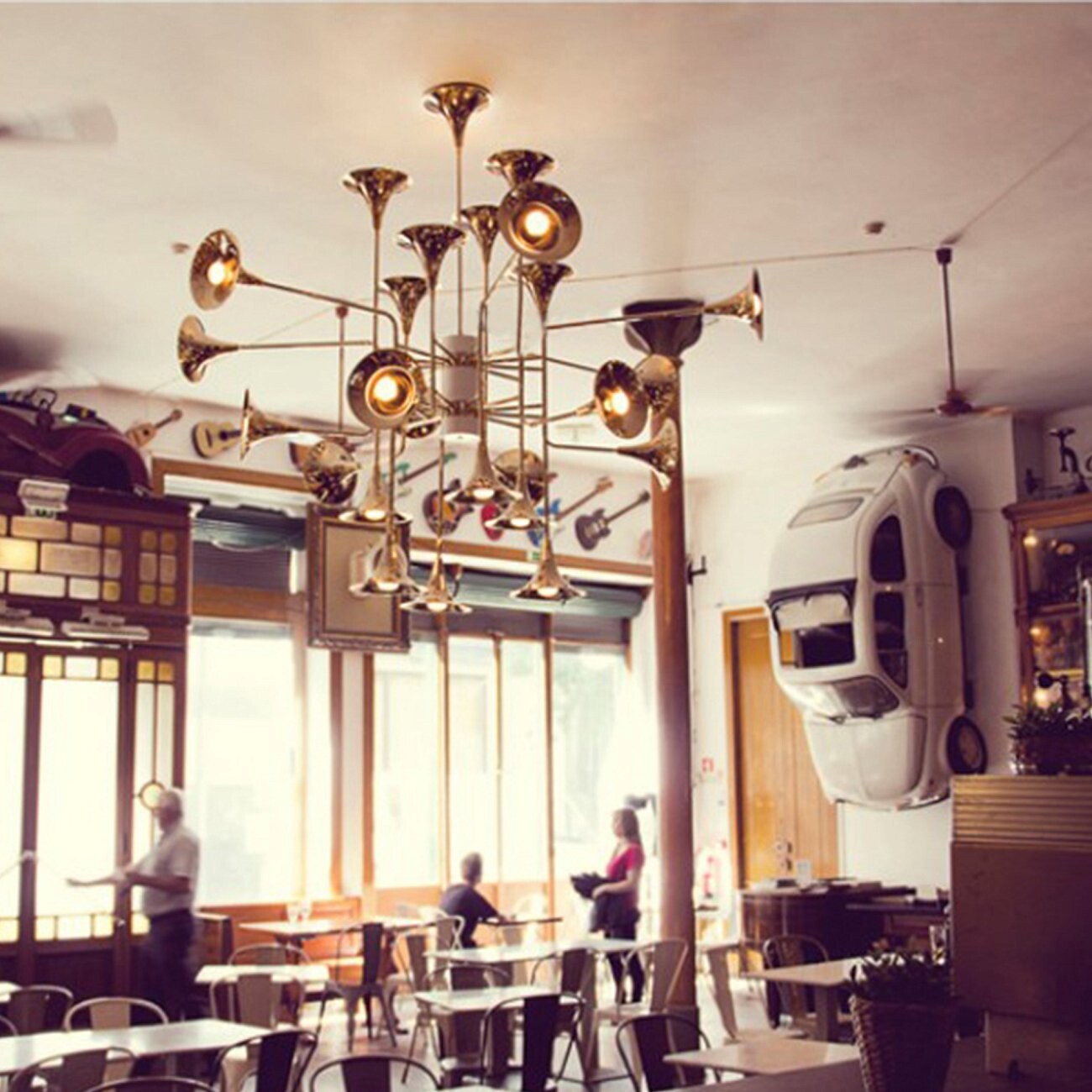 Подвесной светильник рожковый "Золотой горн" - изображение 5