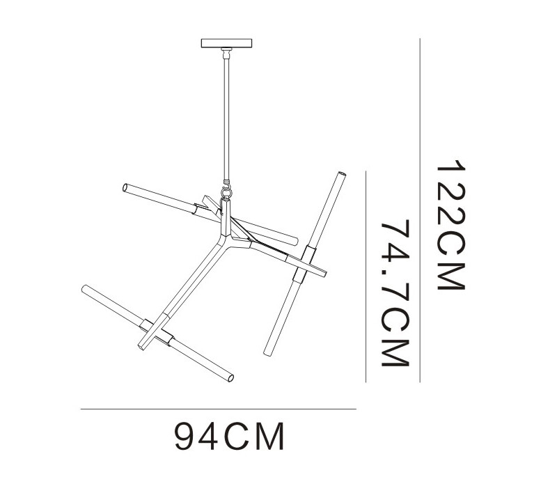 Подвесной светильник Sinatra Золотой - изображение 5