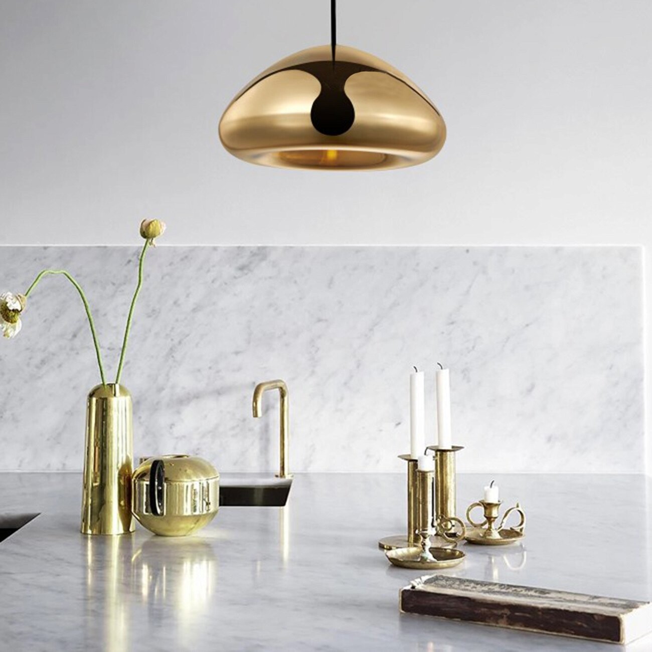 Подвесной светильник золотой Rihanna - изображение 3