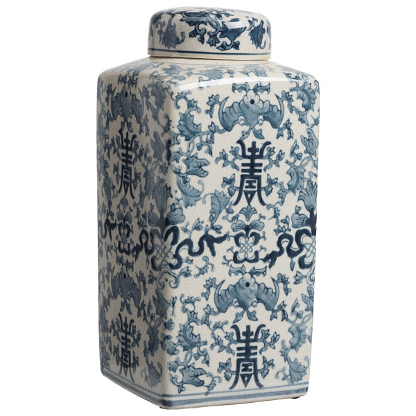 Декоративная банка с крышкой La Pintura для хранения продуктов Маленькая - изображение 1