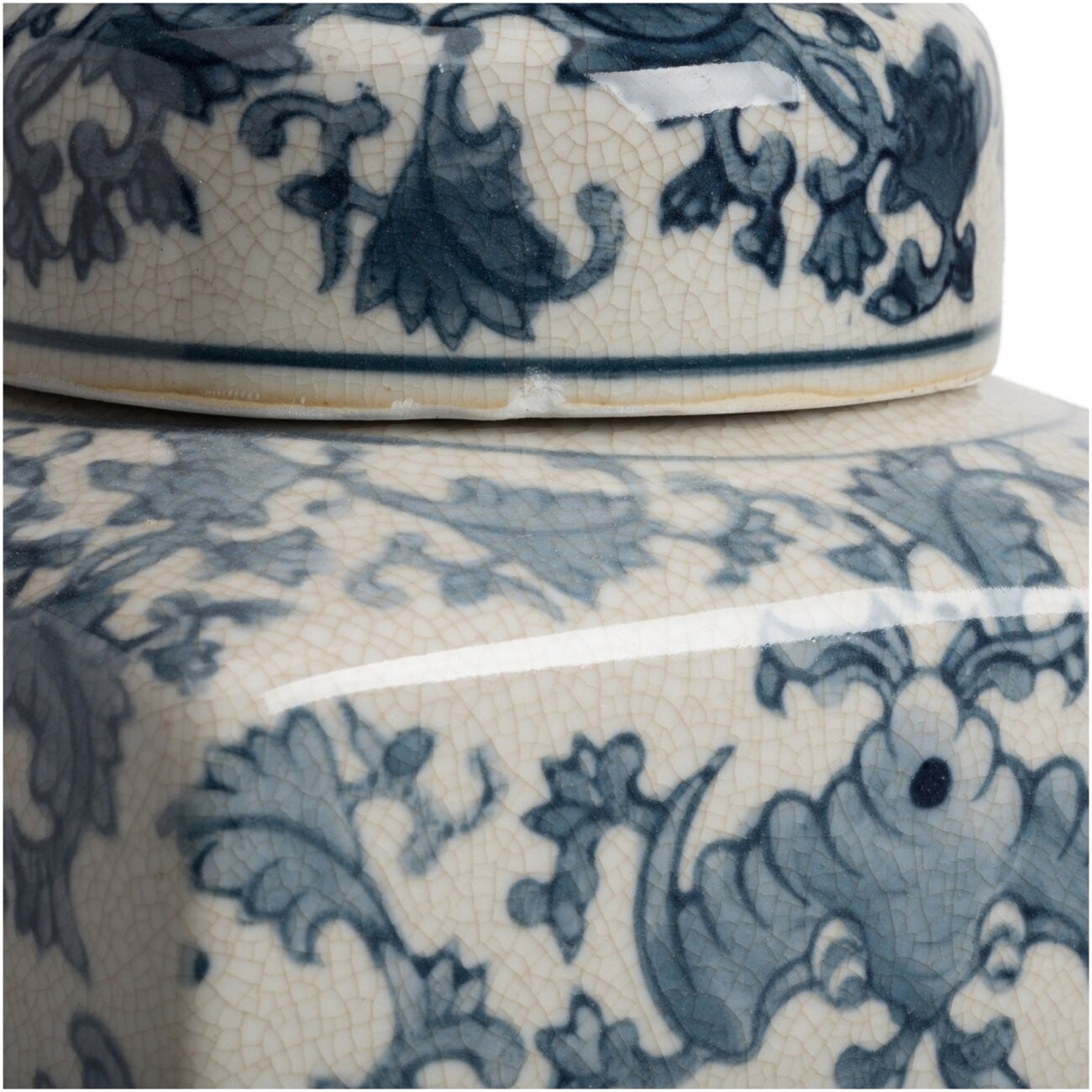 Декоративная банка с крышкой La Pintura для хранения продуктов Маленькая - изображение 4