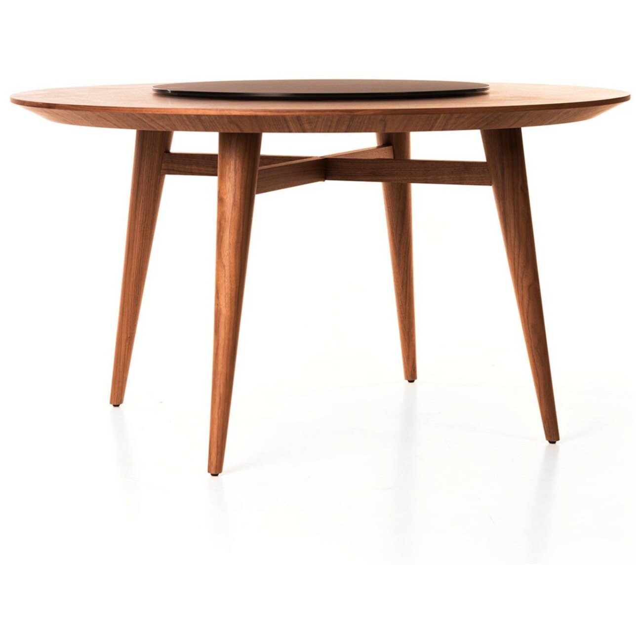 Обеденный стол круглый орех Wilson 136 - изображение 7