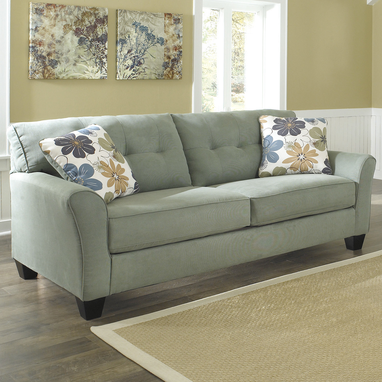 Диван прямой голубой Costy - изображение 4