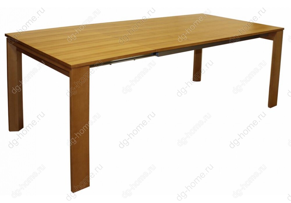 Обеденный стол раздвижной деревянный 160-220 см орех 1117