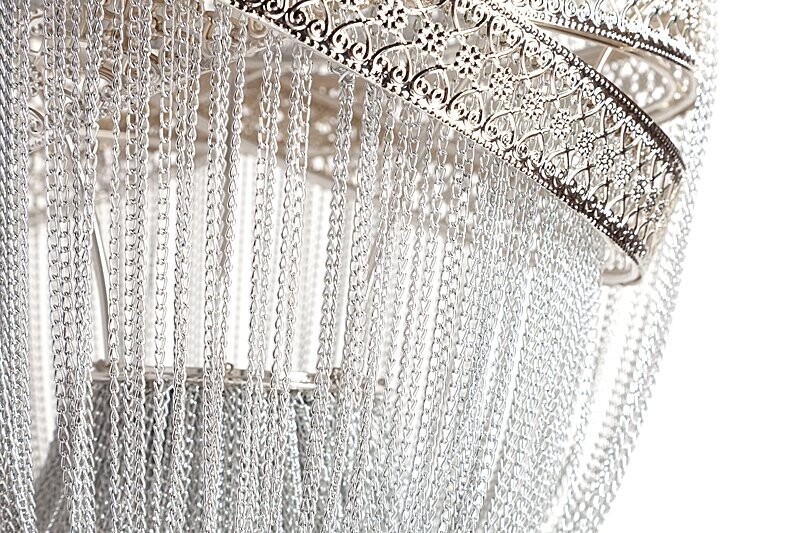 Люстра каскадная Guadarta L'argento Серебро  - изображение 2